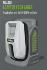 EGO adapter voor lader ACA1000 EGO adapter voor lader ACA1000